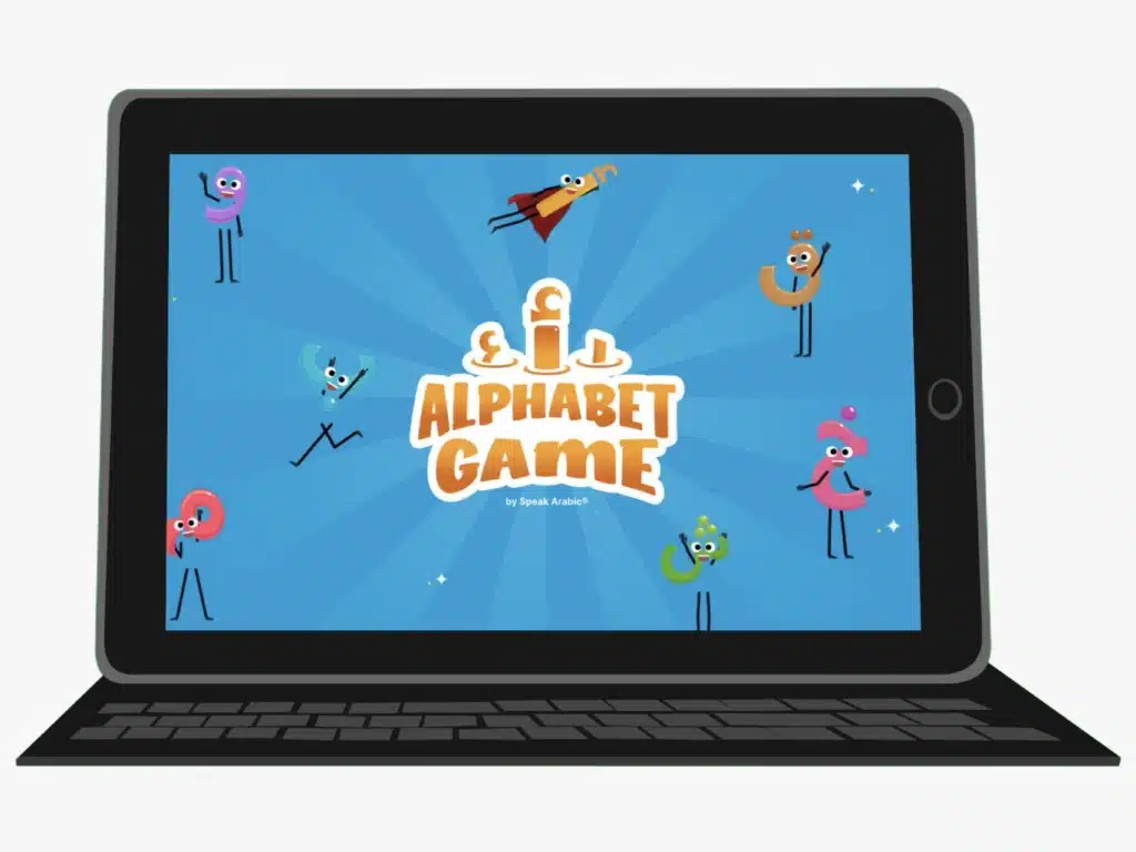 Alphabet Game sur tablette